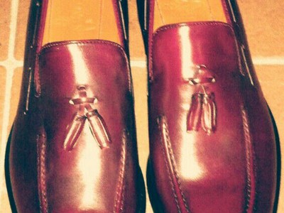 Cordovan leather